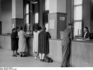 filiale, sparkasse, im jahr 1948